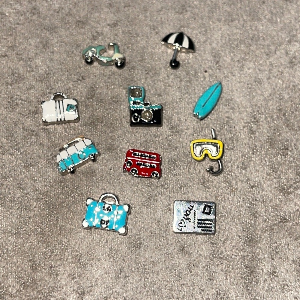 Ten new Origami Owl charms